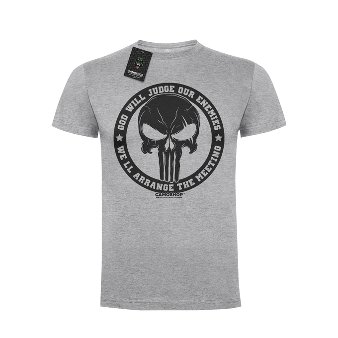 Punisher God will judge koszulka bawełniana