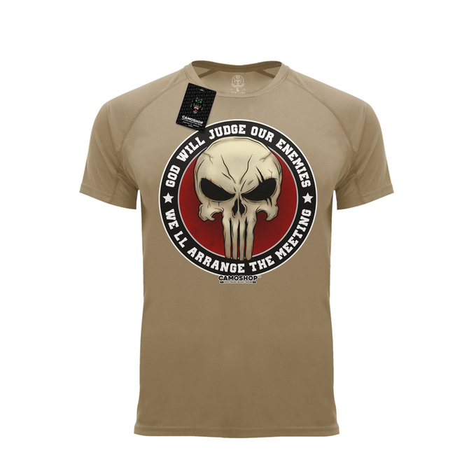 Punisher God will judge koszulka termoaktywna
