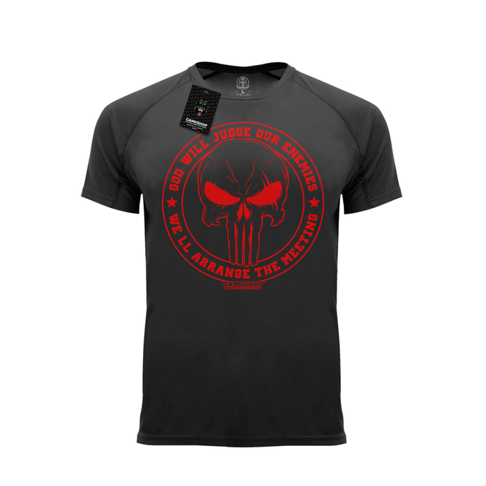 Punisher God will judge koszulka termoaktywna