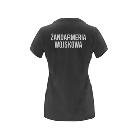 Żandarmeria Wojskowa napis koszulka damska bawełniana